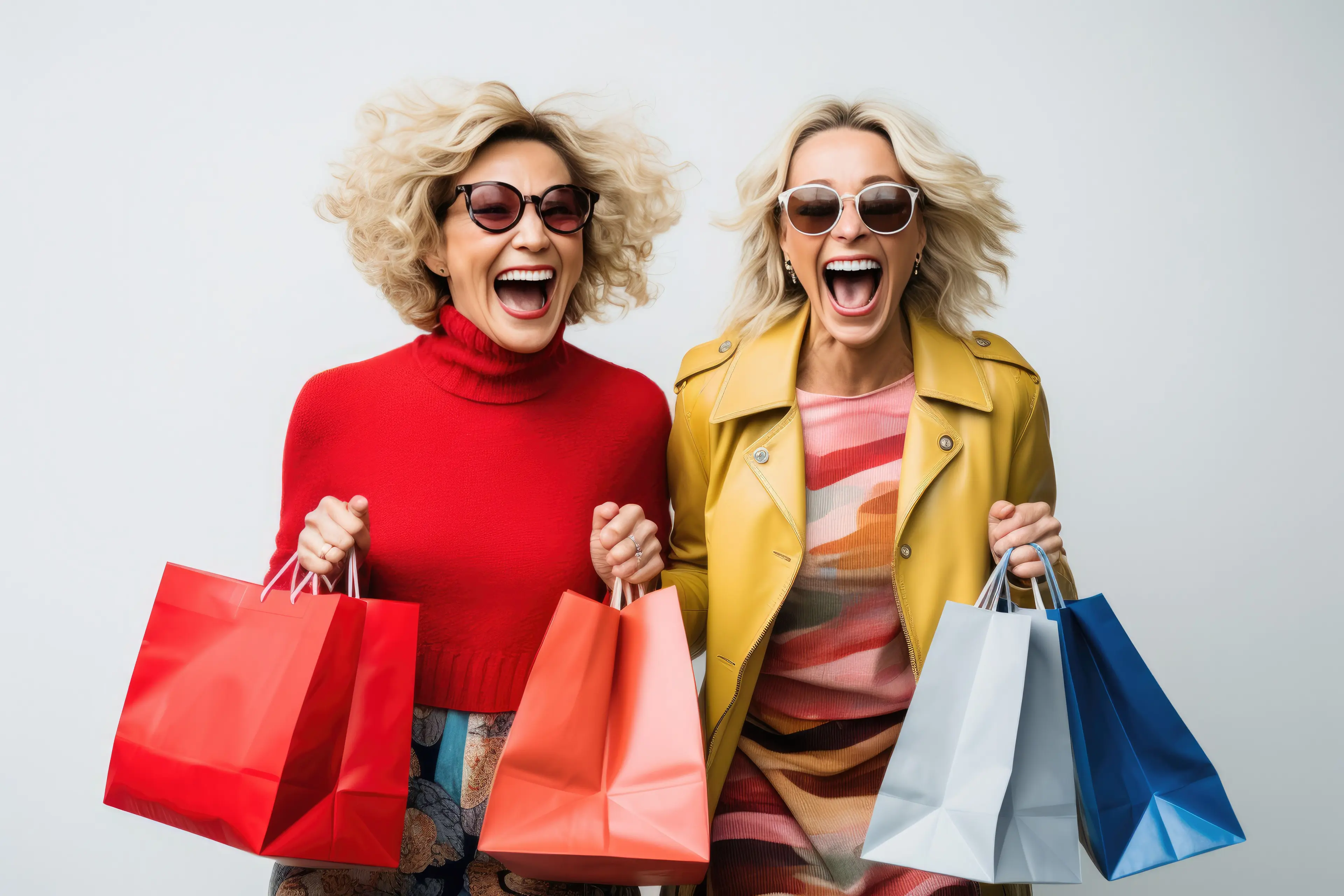 Women shopping